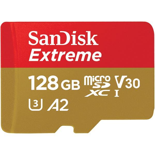 サンディスク エクストリーム microSDXC UHS-I カード 128GB SDSQXAA-1...