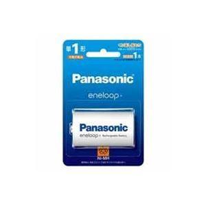 Panasonic エネループ充電式電池単1形 1本 BK-1MCD/1