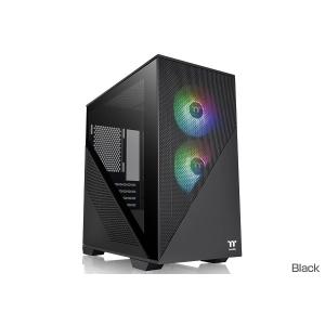 Thermaltake CA-1S4-00S1WN-00 Divider 170 TG ARGB -Black- フロントメッシュパネルとアドレサブルRGBファンを備えるミニタワー型PCケースの商品画像