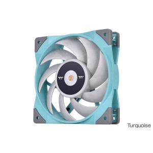 Thermaltake CL-F117-PL12TQ-A TOUGHFAN 12 -1Pack- Turquoise 卓越した冷却パフォーマンスを実現する高静圧PWMファン｜3top