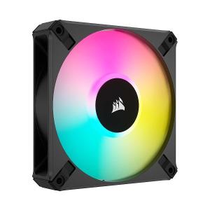 CORSAIR AF120 RGB ELITE Triple Fan Kit (CO-9050154-WW) RGB LED搭載の静音120 mmファン3個、Lighting Node COREセット｜3top