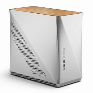 Fractal Design FD-CA-ERA-ITX-SI Era ITX Silver - White Oak 拡張性に優れたスタイリッシュなミニPCケース