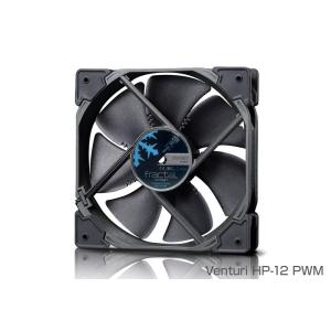 FractalDesign FD-FAN-VENT-HP12-PWM-BK FractalDesign Venturi HP-12 PWM Black 長寿命流体軸受けファン｜3top