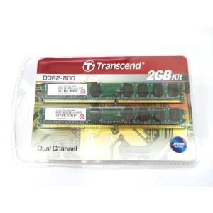 PCハード Transcend デスクトップPC用メモリーモジュール 2GB PC2-6400