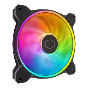 Cooler Master MFL-B4DN-16NP2-R2 MasterFan MF140 Halo2 より鮮やかになったイルミネーションが楽しめるファン｜3top