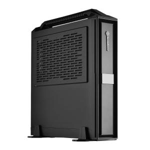 SILVERSTONE SST-ML08B-H 縦置き 横置き両対応のスリムなMini-ITX HTPCケース