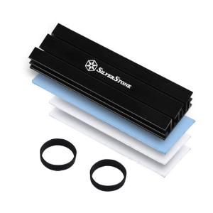 SILVERSTONE SST-TP02-M2 放熱パッド付M.2 SSD用ヒートシンク｜3top