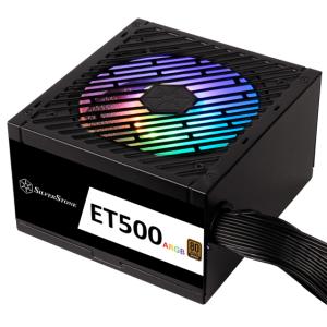 SILVERSTONE SST-ET500-ARGB 80 PLUS Bronze 500W ATX電源の商品画像