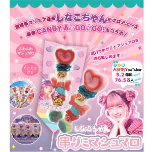 680円 しなこちゃん串グミマシュマロ [1箱 12個入]