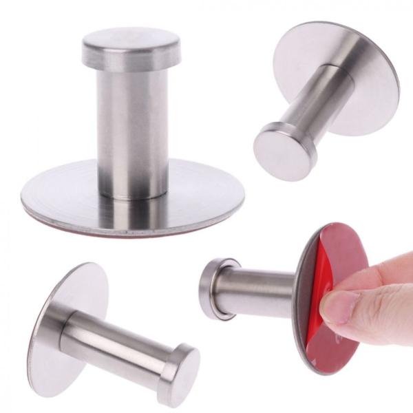 壁かけ フック 粘着 ステンレス シンプル 壁 傷つけない おしゃれ 強力 選べる サイズ SW13...