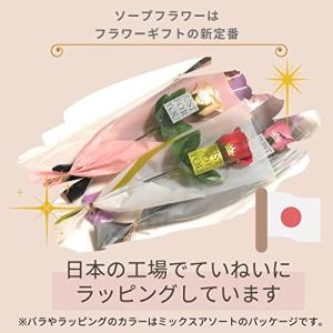 バラ ソープフラワー 一輪 プチギフト 枯れな...の詳細画像3