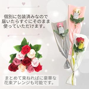 バラ ソープフラワー 一輪 プチギフト 枯れな...の詳細画像5