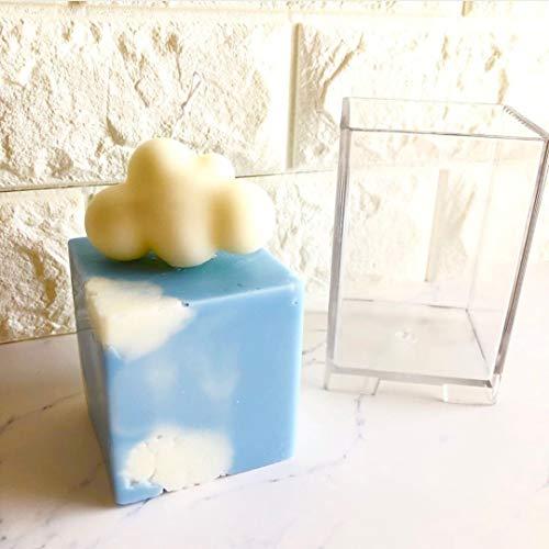 キャンドル 型 モールド ポリカーボネート 手作り 制作 ツール SW1418四角柱(5x5cmH8...