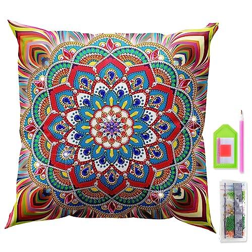 ダイヤモンドアート キット 初心者 セット ミニクッションカバー SW2071曼荼羅