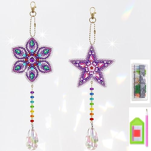 ダイヤモンドアート キット 初心者 セット サンキャッチャー SW2143スター