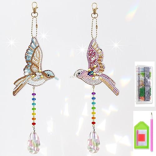 ダイヤモンドアート キット 初心者 セット サンキャッチャー SW2144ハチドリ