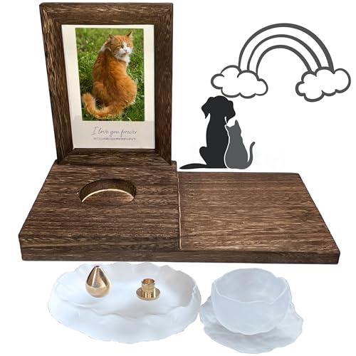 ペット 仏壇 オープンタイプ 手元供養 桐製 メモリアル ステージ SW2249 (ガラス仏器付)焼...