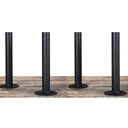 シンプル 棚受け 金具 ブラケット DIY ビス付 アンティーク調 インダストリアル ブラック SW...