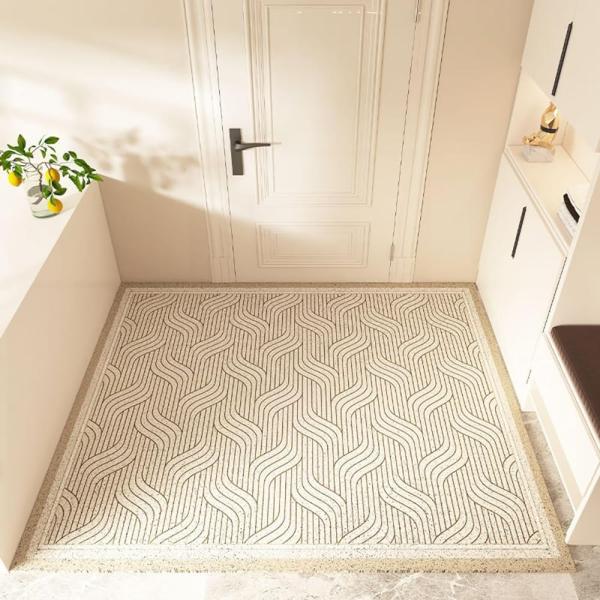 玄関マット 泥落とし 屋外 北欧 ナチュラル SW2310 パターン柄A(60)