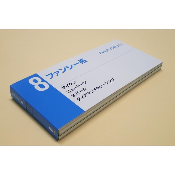 ＰＡＰＹＲＵ＋紙見本帳８（サイタン、ニュートーン、オパール、ディアマンテトレーシング）