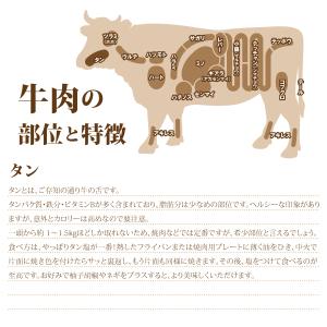 牛肉 牛タン スライス 100g しゃぶしゃぶ...の詳細画像4