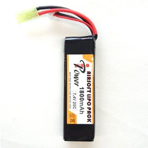 Ipower　023　ALP1800R4-2S　7.4Ｖ　1800mAh　Li-Po battery （リポ バッテリー）　ミニSタイプ｜41military