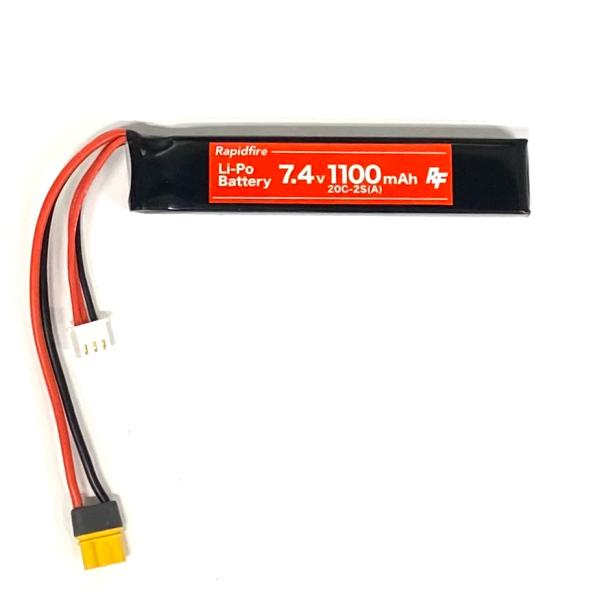 Rapidfire DC1100/20C-2S (A)-MR30 7.4Vリポバッテリー スティック...
