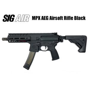 REAL TALKOV(リアルタルコフ)登場商品　SIG AIR MPX AEG Airsoft Rifle Black｜41military