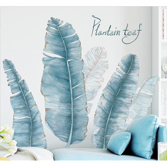 ウォールステッカー 大きい バナナ プランテン 葉っぱ 壁紙シール 植物 グッズ インテリア 雑貨屋