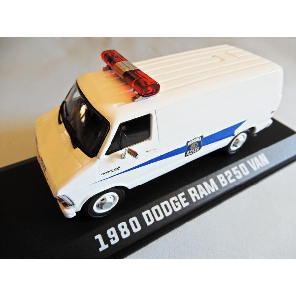 直輸入！グリーンライト社 1/43 1980ｙDODGE RAM B250VAN INDIANA S...