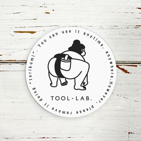 TOOL-LAB. オリジナルステッカー"SEKITORI" 耐水仕様