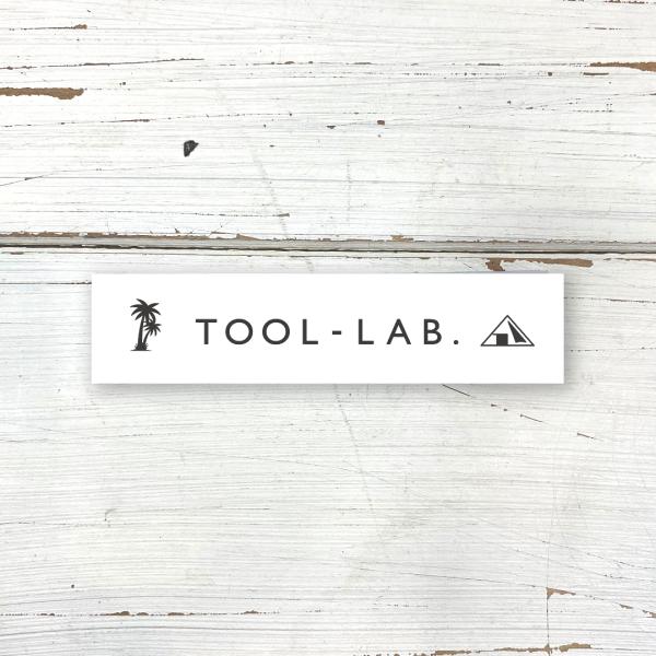 TOOL-LAB. オリジナルステッカー"LOGO" 耐水仕様