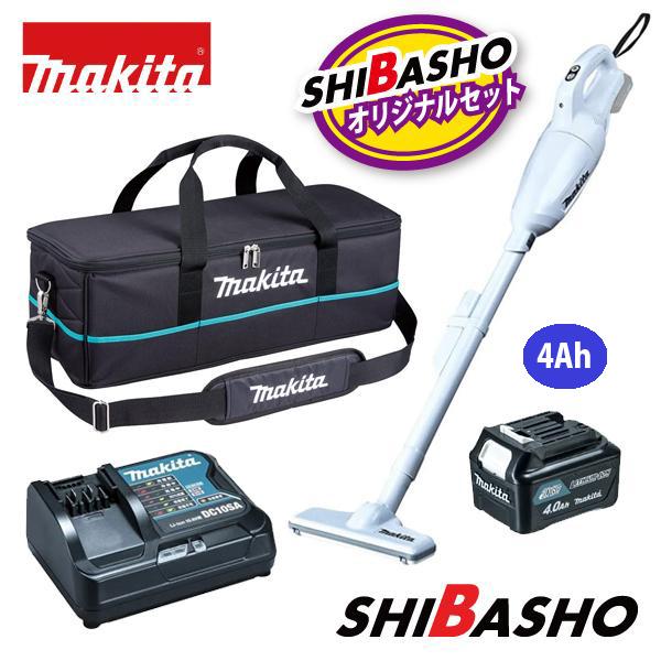 マキタ(makita) 10.8V 充電式クリーナ CL108FDZW【本体】+BL1040B【バッ...