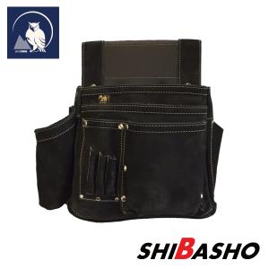 ふくろ倶楽部 本皮製釘袋 茶 四型 SZN-834 : 柴商SHIBASHOプライム店
