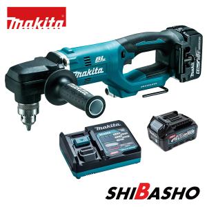 マキタ(makita) 18V充電式アングルドリル DA450DRGX【バッテリBL1860B×２・充電器DC18RF・ケース付】｜4840