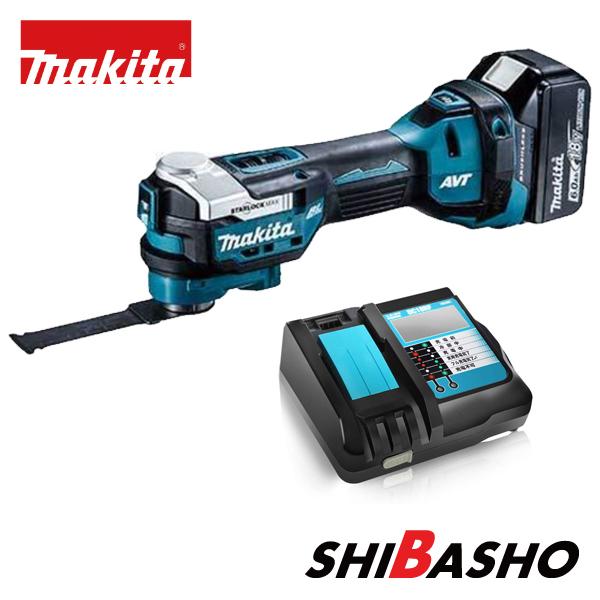 マキタ makita 18Vマルチツール TM52DRG バッテリBL1860B 充電器DC18RF...