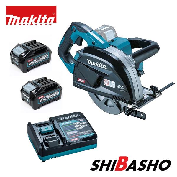 マキタ makita 40Vmax充電式185mmチップソーカッタ CS001GRMX バッテリBL...