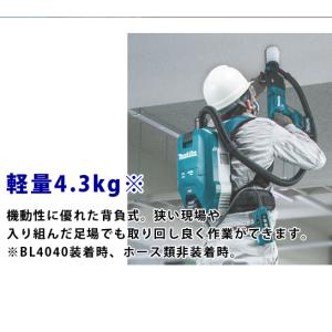マキタ makita 40Vmax 背負い集じ...の詳細画像3
