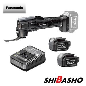 パナソニック panasonic 10.8V 充電マルチツール EZ1G31H10D-B 黒 電池