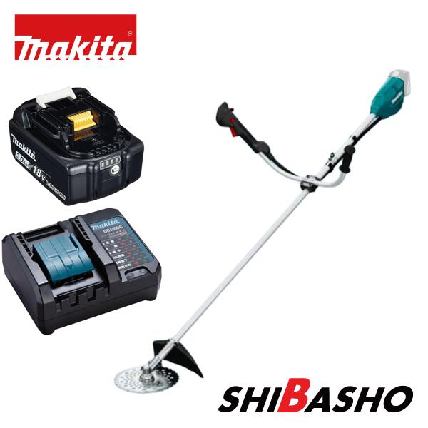 マキタ makita 18V 充電式草刈機 MUR196SDWF Uハンドル 軽快チップソー仕様 バ...