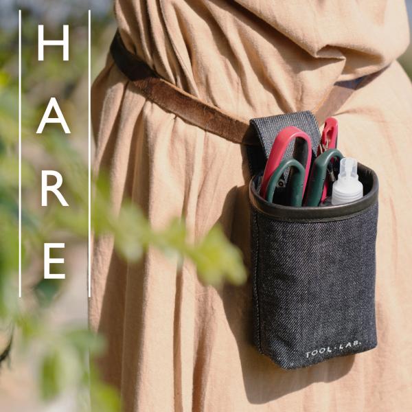 セール中 TOOL-LAB. デニムワークポケット "HARE ハレ " ノンウォッシュ 岡山 児島...