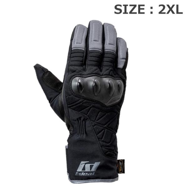 山城 IDEAL GEO バイク用プロテクショングローブ 2XL グレー ID-108