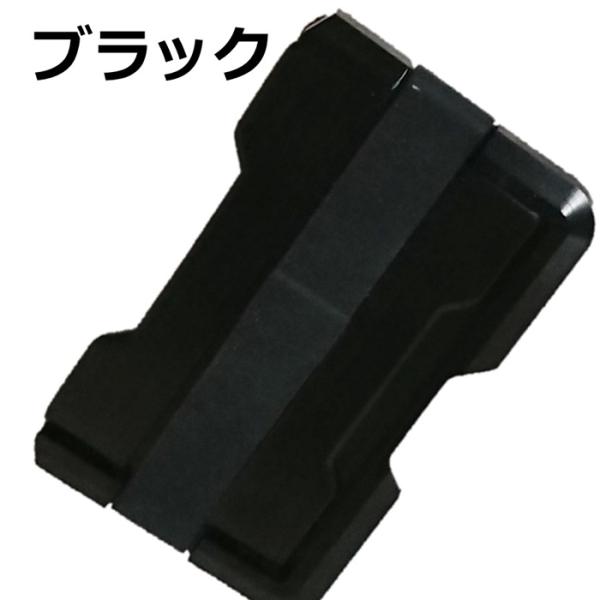 メタルスマートウォレット カードクリップ 金属製 ブラック