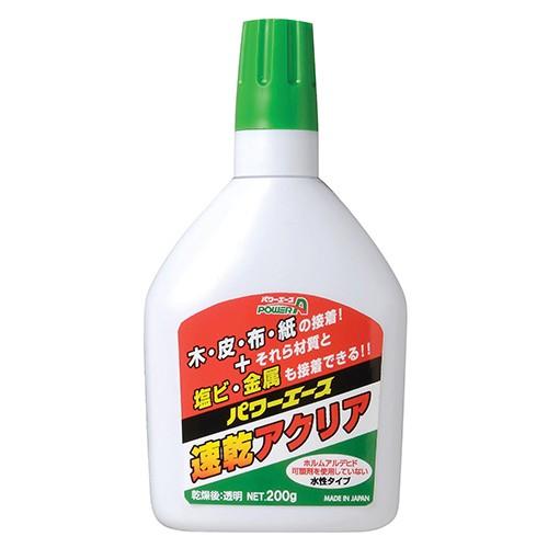 (接着剤) PA速乾アクリアスティック 200g(木/皮/布/紙/発泡スチロール)