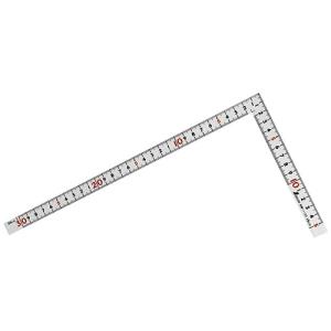曲尺 シンワ曲尺 同厚 ホワイト 30cm [曲尺 さしがね 差し金
