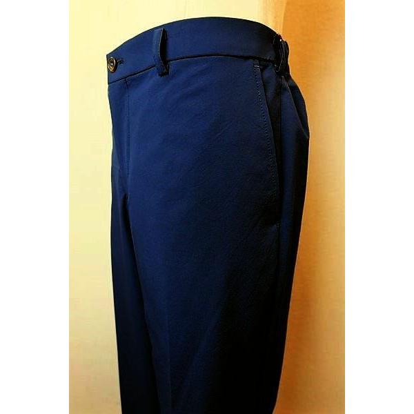 ラウラフェリーチェ Laura Felice カジュアルパンツ ネイビー 春夏新作 メンズウェア パ...