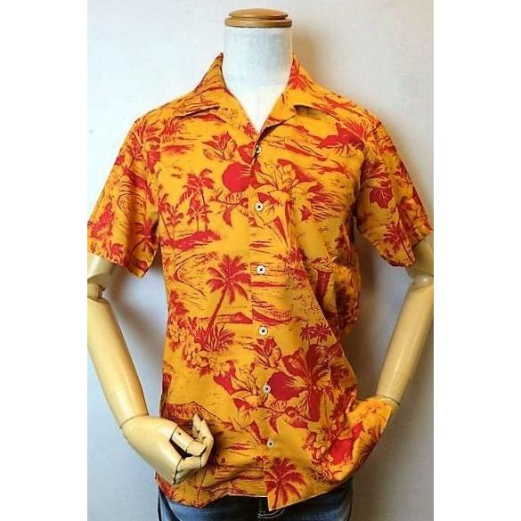 セール５０％ＯＦＦ コードビー CODE:B アロハシャツ オレンジ 春夏アウトレット現品限り品 半...