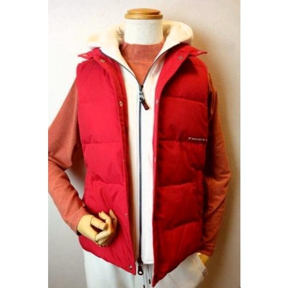 セール５０％ＯＦＦ コードビー CODE:B ダウンベスト レッド 秋冬アウトレット現品限り品 バラ...