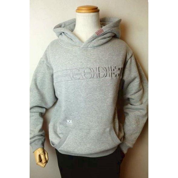 セール３５％ＯＦＦ コードビー CODE:B パーカー グレー 秋冬新作 裏ボアボンディング加工 バ...