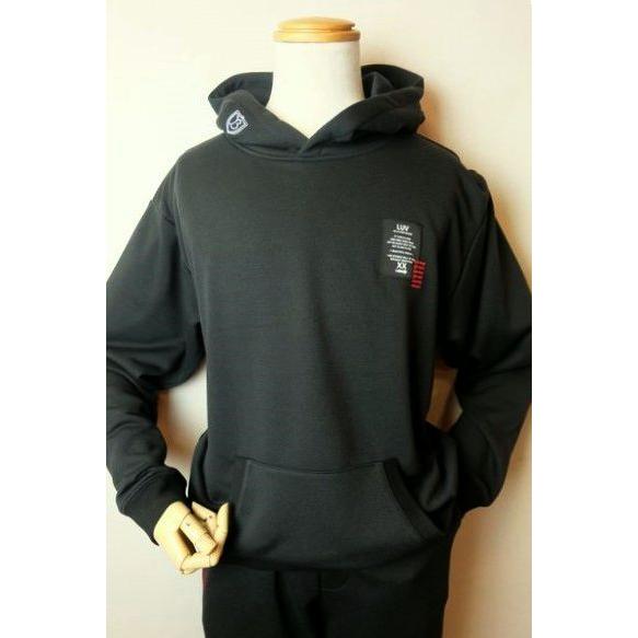 コードビー CODE:B パーカー ブラック オールシーズン定番品 スウェット バラシ メンズウェア